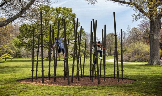 Outdoor fitness equipment for Winnipeg parks