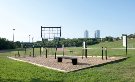 Outdoor fitness equipment for Ottawa parks - Trekfit