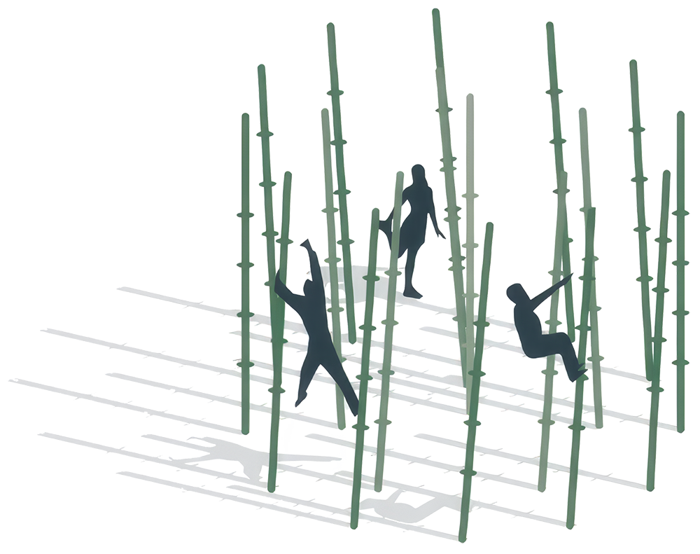 Bamboo Jungle Circular