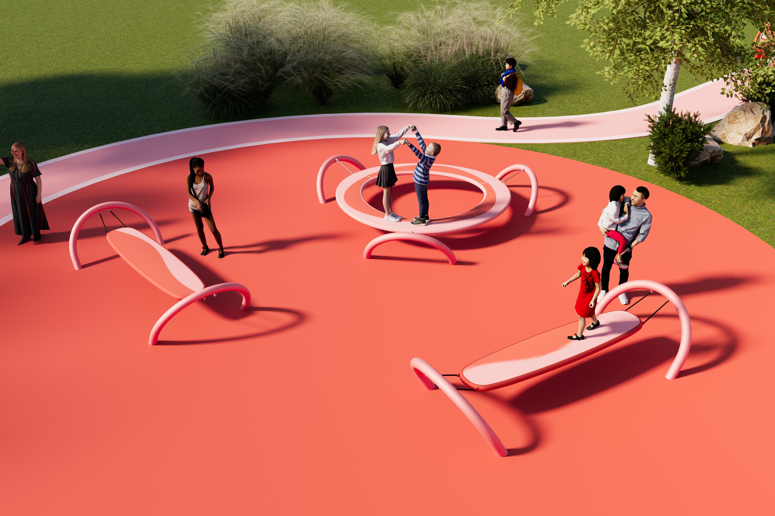 Trekfit Aura Park Balance Board and Ocean Ring